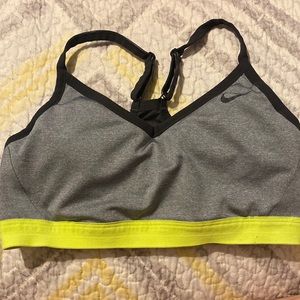 Large Nike Sports bra with removable padding